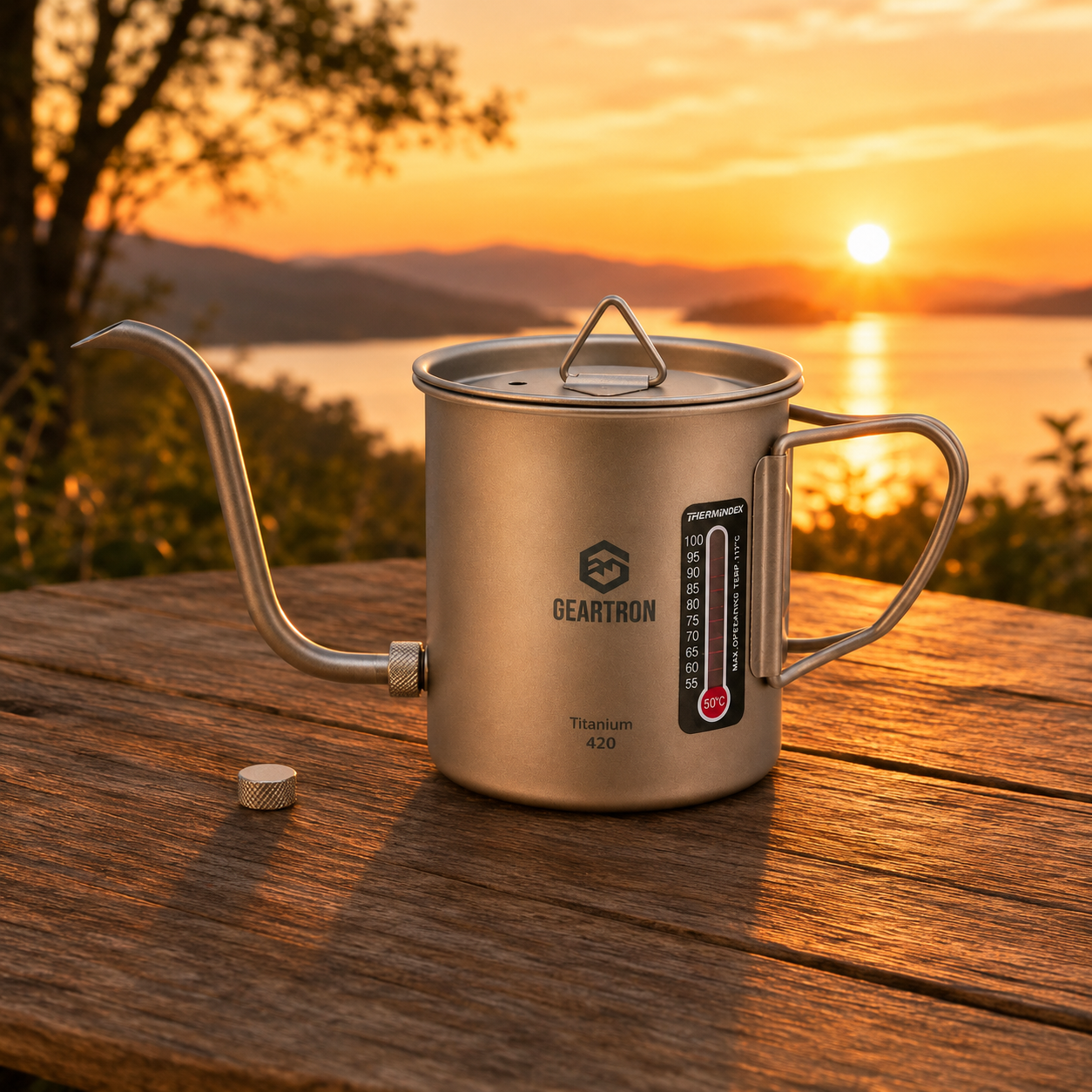 Smart Titanium Coffee Pot