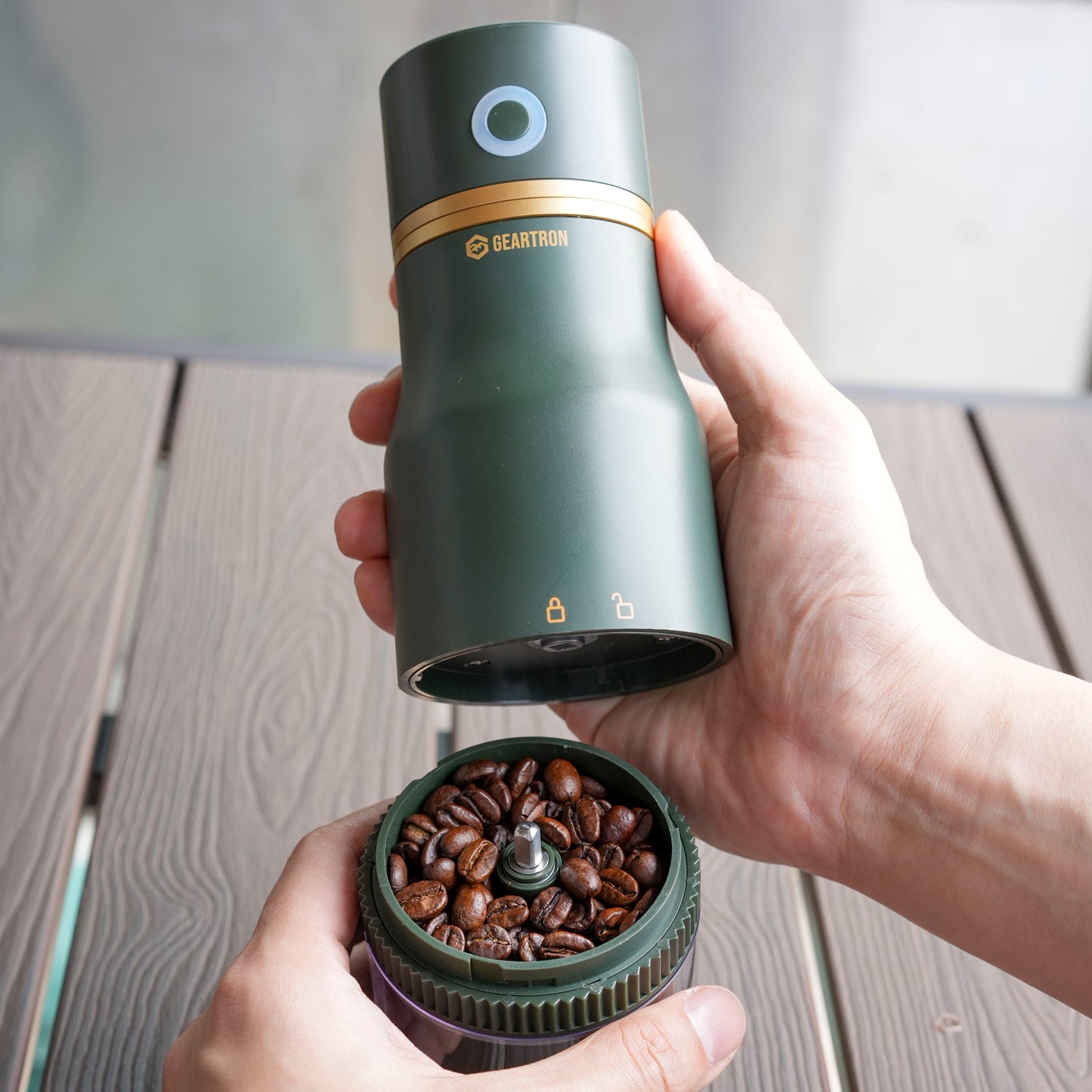 PLUG&GO | Portable Electric Coffee Grinder