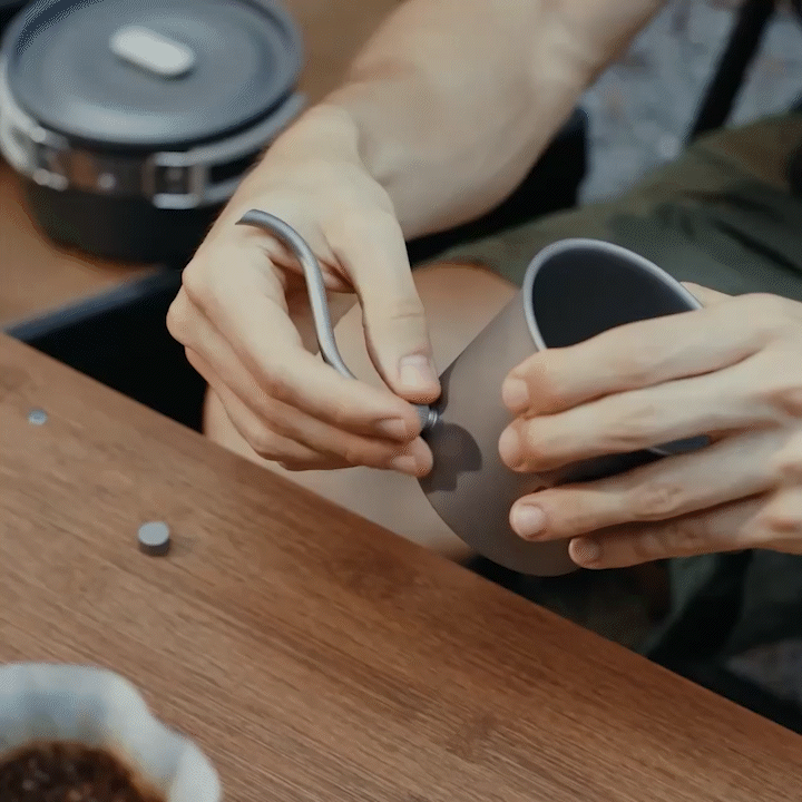 스마트 티타늄 커피포트