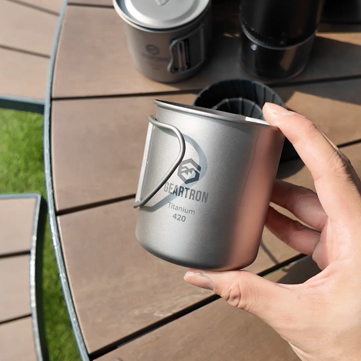 Titanium Coffee Mug