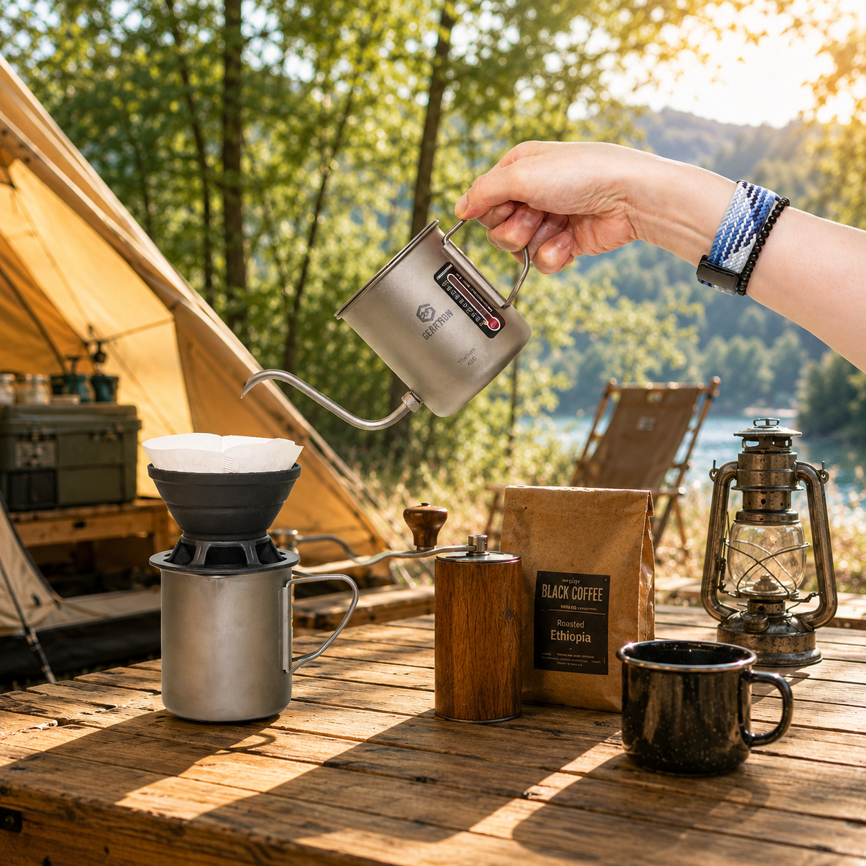 Smart Titanium Coffee Pot