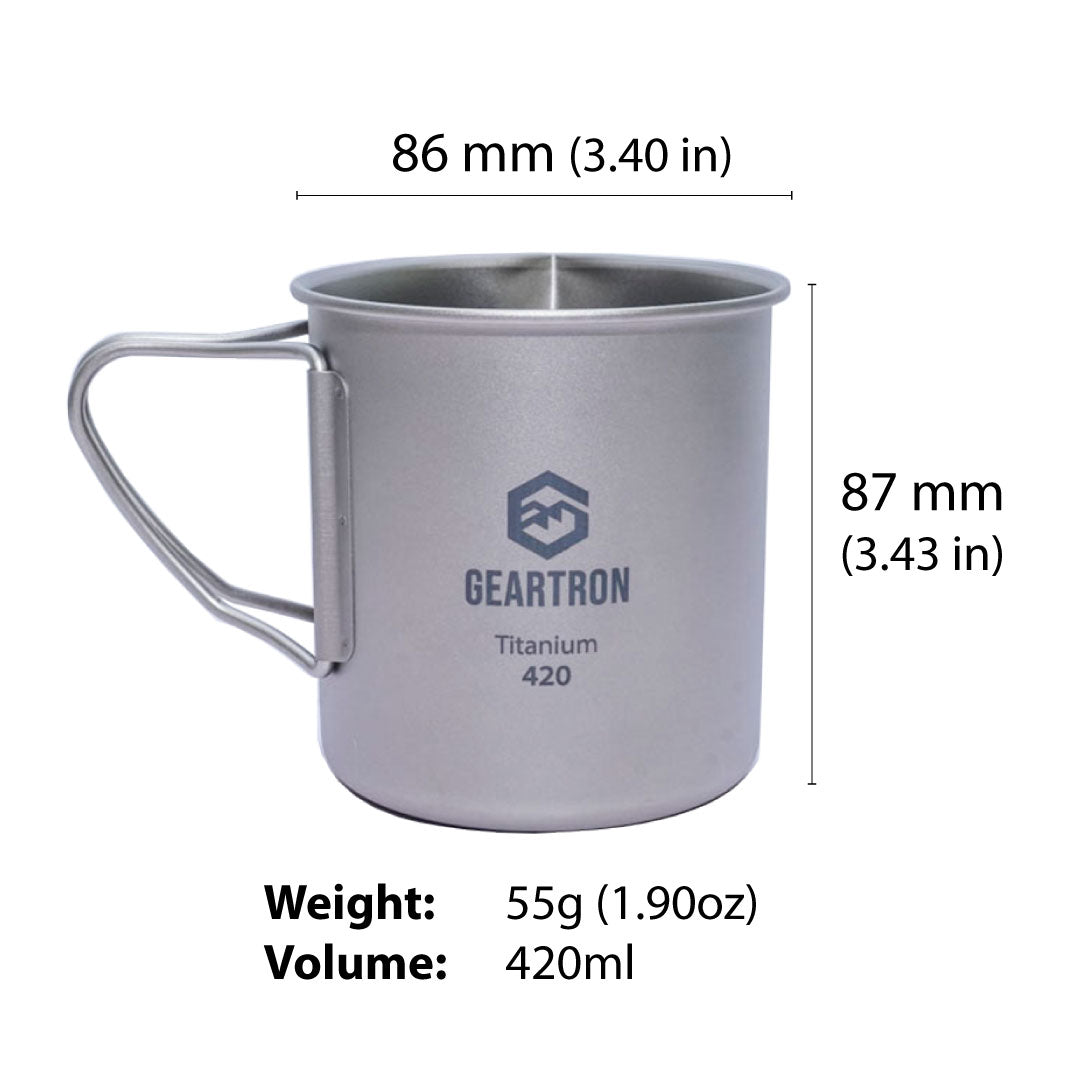 Titanium Coffee Mug